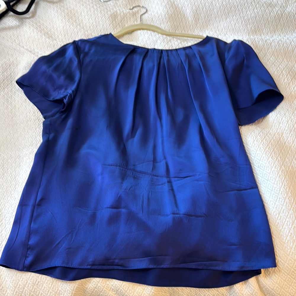 Elegant Blue Women's Top
